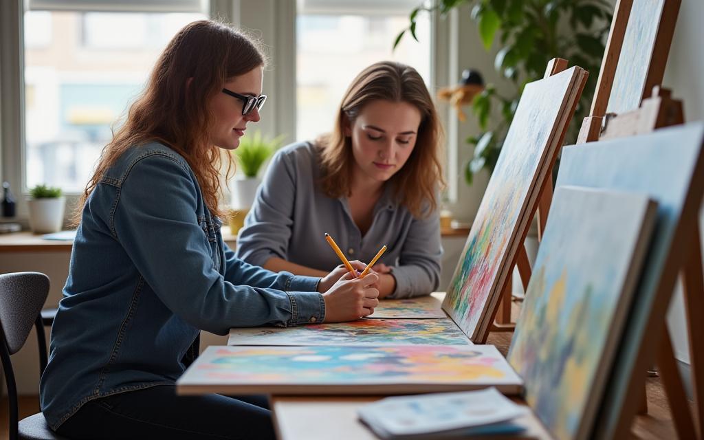 Coaching artístico y desarrollo de portafolios